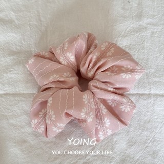 Scrunchy Kem Mây Lông Tơ Phong Cách Mới - Bóng Đầu Đuôi Ngựa Ngọt Ngào