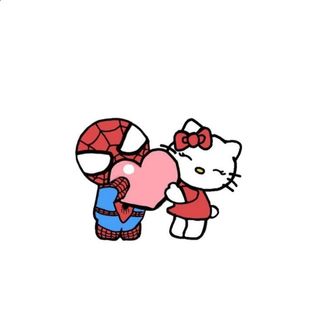 Móc khoá "Người Nhện Siêu Quậy Và Nàng Thơ Kitty"