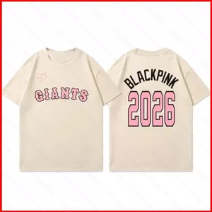 Áo thun tay ngắnBLACKPINK - Tour Thế Giới 2026, Quà Tặng Cho Người Hâm Mộ