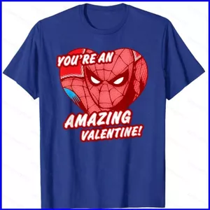Áo Thun Spider-Man Mới 110cm-6XL Phù Hợp Mùa Hè