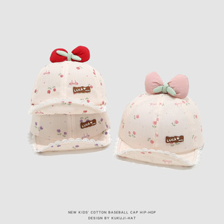 Mũ Trẻ Em Vành Mềm – Dễ Thương, Chống Nắng, Phong Cách Cute Có Nơ Cho Bé Gái AB69