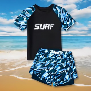Bộ đồ BơI Bé Trai MớI Hè Polyester Nhanh Khô ThoáNg Khí QuầN Short đồ BơI Bé GáI