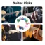 100 Chiếc Đàn Guitar Chọn, Độ Dày 0.46 Mm Nhiều Màu Sắc Celluloid Guitar Pick Plectrums Cho Đàn Guitar Điện, Acoustic