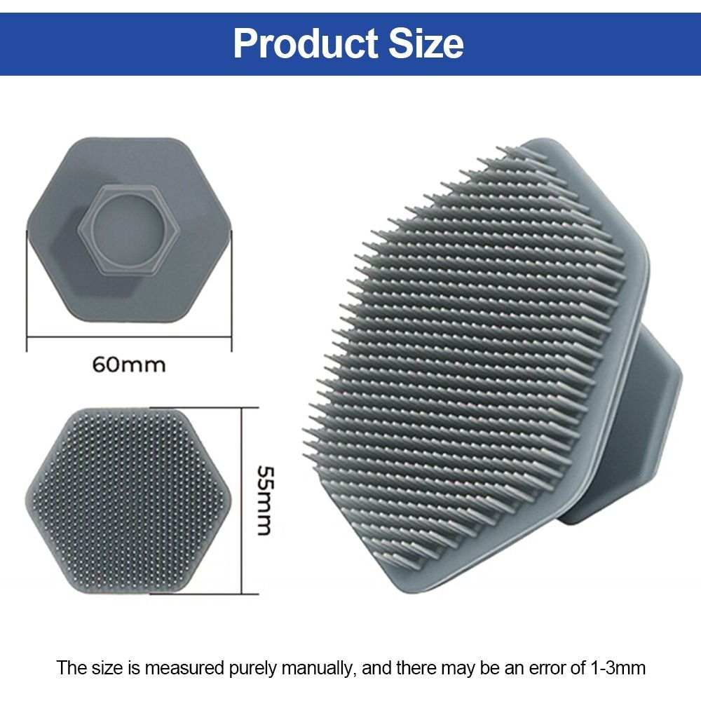 Máy chà sàn mặt FAVORITEGOODS, Bàn chải làm sạch da mặt bằng silicon không trượt, Chức năng Massage Mini tiện lợi Bàn chải tẩy tế bào chết làm sạch sâu Chăm sóc da mặt