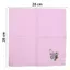 Vải thêu hoa NKSFX, Khăn tay vuông mềm có thể tái sử dụng, Vải Cotton Hankies thanh lịch dành cho nữ