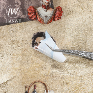 JIANWU 60mm * 200cm Her Persuasion Series Nhân Vật Vintage Phong Cảnh Chất Liệu Cắt Băng PET Sáng Tạo DIY Tạp Chí Văn Phòng Phẩm