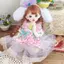Sáu Điểm bjd Quần Áo Bé Mục Vụ Gothic Phong Cách Búp Bê Quần Áo Búp Bê Trang Phục Cho Bé Quần Áo Đầm 0406