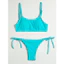 Bộ đồ bơi chia đôi kỳ nghỉ dành cho nữ Bikini màu trơn gợi cảm