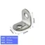 Thép không gỉ dày Mã góc cố định mảnh Giá đỡ Laminate Hỗ trợ 90 độ Mã góc phải Giá đỡ tam giác Hình chữ L Mã góc Z