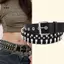 Đai da điều chỉnh được phong cách Gothic Punk dành cho nữ