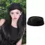 Mũ Nồi Cổ Điển Phong Cách Tiếp Viên Hàng Không - Bla Flat Top Hat