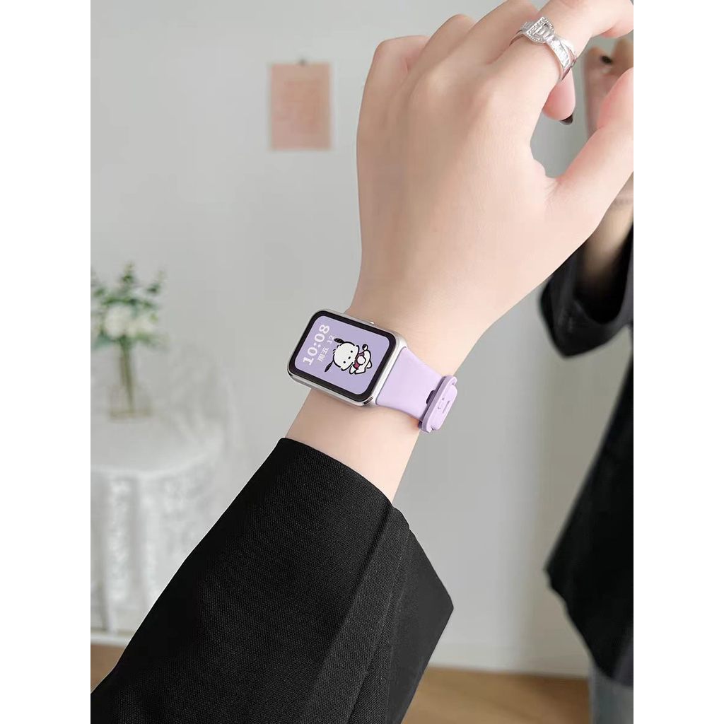 Dây Đeo Silicon Cho Huawei Band 11 Thay Thế Thể Thao Thoáng Khí Vòng Tay Correa Cho Huawei smart Band 11 Pro Phụ Kiện