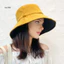 Mũ Xô Mật Độ Cao HUA - Andnh Rộng, Dây Rút Điều Chỉnh, Bảo Vệ Tia UV, Thích Hợp Đi Du Lịch Mùa Hè
