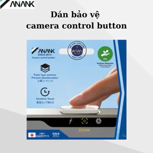 Miếng Dán Bảo Vệ Nút Camera Control Button ANANK Cho iPhone 16 Series - Bảo Vệ Chống Trầy, Cảm Giác Zin