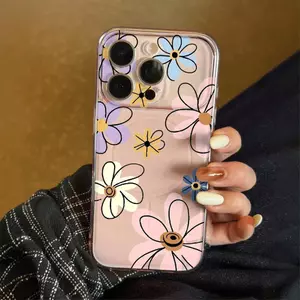 Màu hoa manga vẽ cho 16 trường hợp iPhone 17Air Corning trường hợp 14/13/11Pro