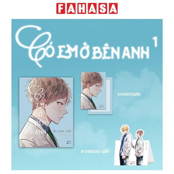 Sách - Có Em Ở Bên Anh - Tập 1 - Tặng Kèm Postcard + Standee Giấy