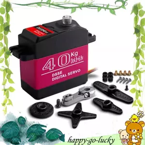 servo chống nước 40Kg Bánh răng kim loại mô-men xoắn cao servo kỹ thuật số cho Robot ô tô RC 1: 8 / 1: 10 / 1: 12 180°