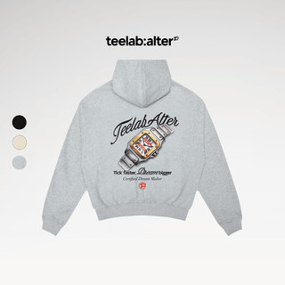 Teelab Alter Boxy Fleece Time Hoodie HD128
