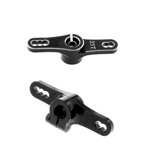 Sừng Servo nhôm 25T cường độ cao, Tay lái đôi cho xe Futaba Savox HSP HD Xcore RC