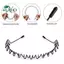 Băng đô quấn tóc unisex kim loại sóng, chống trơn trượt cho thể thao ngoài trời - Springevenstar