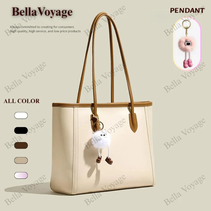 BellaVoyage 2025 Túi Tote Phố Cao Cấp Túi Đeo Vai Nữ Túi Tote Dung Tích Lớn Túi Đi Lại Túi Tote Lớn Cho Văn Phòng Nữ Da Cao Cấp Túi Đeo Vai Da Cao Cấp