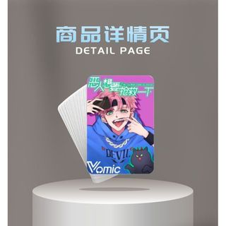 - Open Wings AR Laser Photocard Hàng hóa 55 tờ 10cm LOMO Photocard Góc tròn 10cm HD Không lặp lại