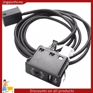 Xe Ô Tô Aux Cổng Usb 12 Pin Giao Diện Bluetooth Bảng Điều Khiển Nhạc Adapter Cho E39 E53 X5 Z4 E85 E86 X3 E83