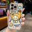 Ốp Điện Thoại Banana Usagi Dễ Thương Cho iQOO Neo 11 10 9 9S Pro Plus 8 Pro 7 SE 5 SE Z7i Z6X Z5 Z3 4G 5G Khung Mạ Sang Trọng Bốn Góc Vỏ Mềm Trong Suốt