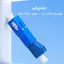 Ge Chất Lượng Cao SC Nam Sang LC Nữ Chế Độ Đơn Sợi Quang Lai Adapter Chuyển Đổi n
