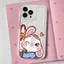 Ốp lưng iPhone vỏ trong suốt hình thỏ 7/8/plus/x/xs/11/12/13/14/15/16/17/pro/plus/promax