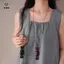 Nhựa Kẹo Tình Yêu Mặt Dây Buộc Cho Nữ Retro Dài Áo Len Dây Xích Đơn Giản Dễ Thương Mặt Dây Chuyền Nelaces Phụ Kiện Trang Sức Quà Tặng [Mina]