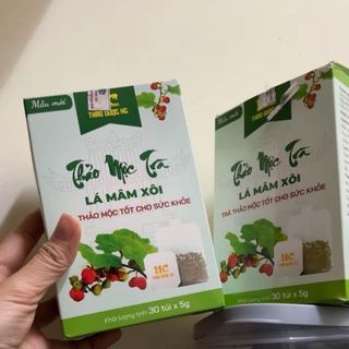 [Sale 50%]  Thảo Mộc Tea Trà Túi Lọc Lá Mâm Xôi Tốt Cho Sức Khỏe IVF IUI Hộp 30 Túi 5g Thơm Ngon Tiện Lợi Happykids