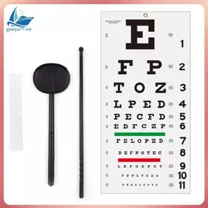 Biểu đồ mắt, Biểu đồ mắt Không phai màu cho trường học tại nhà Trung tâm kiểm tra thể chất Đo thị lực giáo dục