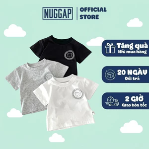 Áo Thun Trẻ Em Áo Phông Trẻ Em Friday Họa Tiết Gấu Koala Con Dấu Tròn Cotton Mềm Mịn Unisex 6M-5T - NUGGAP