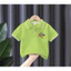 Áo Sơ Mi Polo Trẻ Em In Hình Máy Bay Tay Ngắn Unisex Hàng Đầu Mặc Đi Học Hàng Ngày
