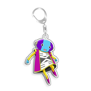 For Dragon Ball Broly Champa Whis Gohan Goku Ooiong Korin Acrylic Selfmade Cartoon Anime Keychain Pendant Toy Gift 5cm