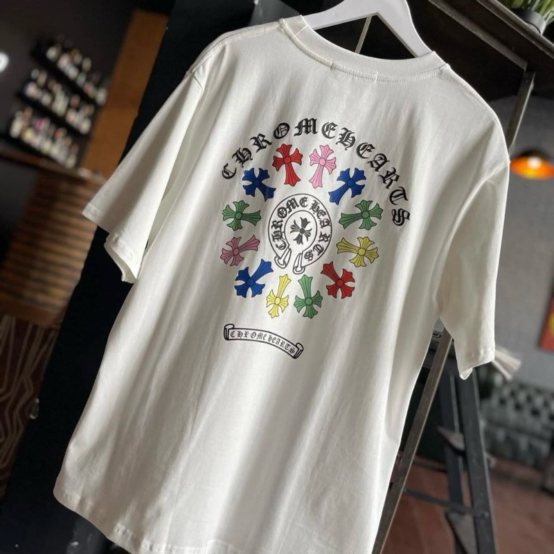 [Full Tag] Áo Thun Chrome Heart ss1 2025 Premium 100% Cotton - phong cách nam nữ oversize