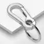 Kẹp carabiner thép không gỉ - Giá đỡ chìa khóa tiện lợi, mặt dây chuyền thời trang dành cho nam [Mới]