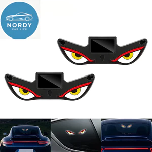 Đèn Led Mắt Quỷ Năng Lượng Mặt Trời Không Dây Ô Tô Neon Đèn Môi Trường Xung Quanh Usb Sạc Hơi Thở Khí Quyển Ánh Sáng Hút Cốc Gắn Rgb Thay Đổi Màu Trang Trí Nội Thất Ô Tô Ánh Sáng Phụ Kiện Ô Tô