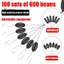 <![CDATA[Bộ 10 Phao Câu Cá Silicone Hình Cá Chép và Đậu Bầu Dục - Dụng Cụ Câu Cá Đẹp]]>