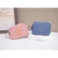Ví đựng tiền xu ORDOBOX, có móc khóa Ví nữ chống nước, Hộp đựng thẻ tín dụng Nylon hai lớp màu trơn ngoài trời