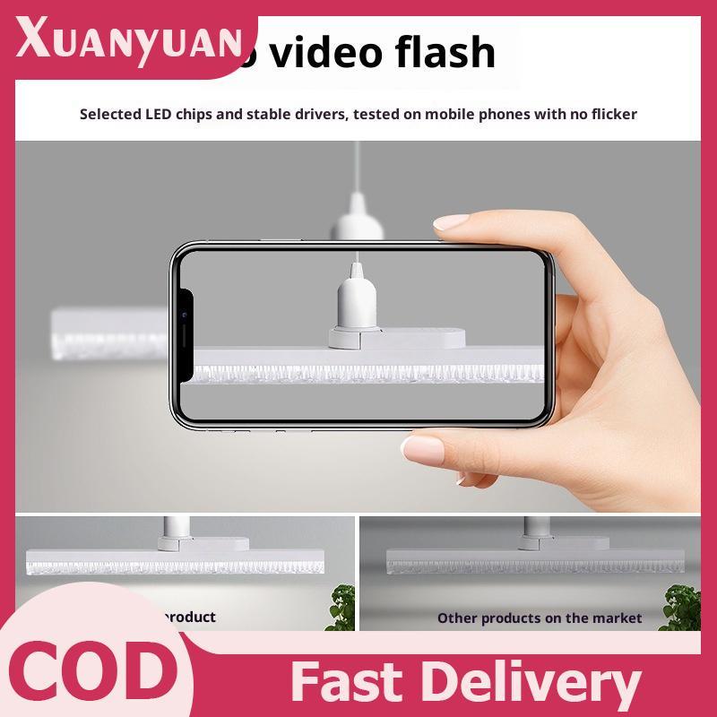 XUAN 1 / 2 Chiếc E27 Đèn LED Dải Ống Chiếu Sáng AC175-265V 15 / 18 / 24W 6500K Bóng Đèn Có Thể Điều Chỉnh Hướng 360° Bóng đèn pha lê dài màu trắng trong nhà VN