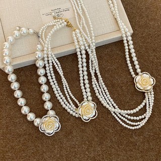 Vòng cổ ngọc trai nhiều lớp, phong cách cổ điển, sang trọng và cao cấp