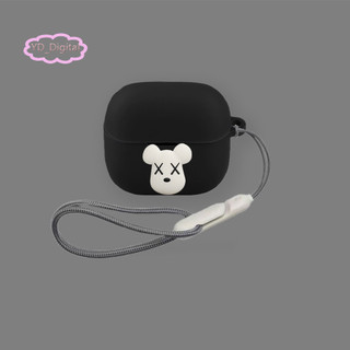 Dành cho Baseus Bass EP10 NC vỏ tai nghe silicon mềm dễ thương, chống sốc, bảo vệ tai nghe