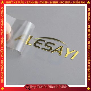 Tem Nhũ Vàng gold , nhũ bạc, nhũ 7 mẫu , nhũ đỏ cao cấp Nổi 3D DTF , sang trọng tinh tế, tem dán cao cấp
