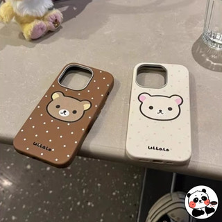 Ốp Điện Thoại Rilakkuma Dễ Thương Cho OPPO Reno 15 14F 14 13 12F 12 11F 11 10 8 6 Pro Plus 13F 8 8T 8Z 7 7Z 6Z 5K 5F 5Z 4 Lite 4F 5G 4G Da PU Hoạt Hình Vỏ phong cách gấu Ins