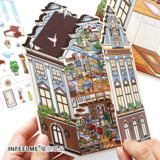 InfeelMe My Cabin 19.0 Cắt Dán Cảnh Giải Nén 2.5D Cảnh Quan