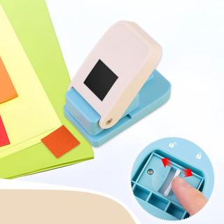 Baosity Square Tab Punch, Đục lỗ nhãn lá rời, Đục lỗ giấy di động cho Notepad