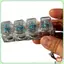 4 / 9 Phím Bàn Phím Cơ Trục Máy Kiểm Tra Bàn Phím LED Chìa Khóa Giảm Căng Thẳng DIY Nút Keycap Móc Khóa Đồ Chơi Quà Tặng