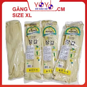 Găng tay cao su Sắc Cầu Vồng dài 46cm dùng rửa chén, rửa bát, găng tay vệ sinh